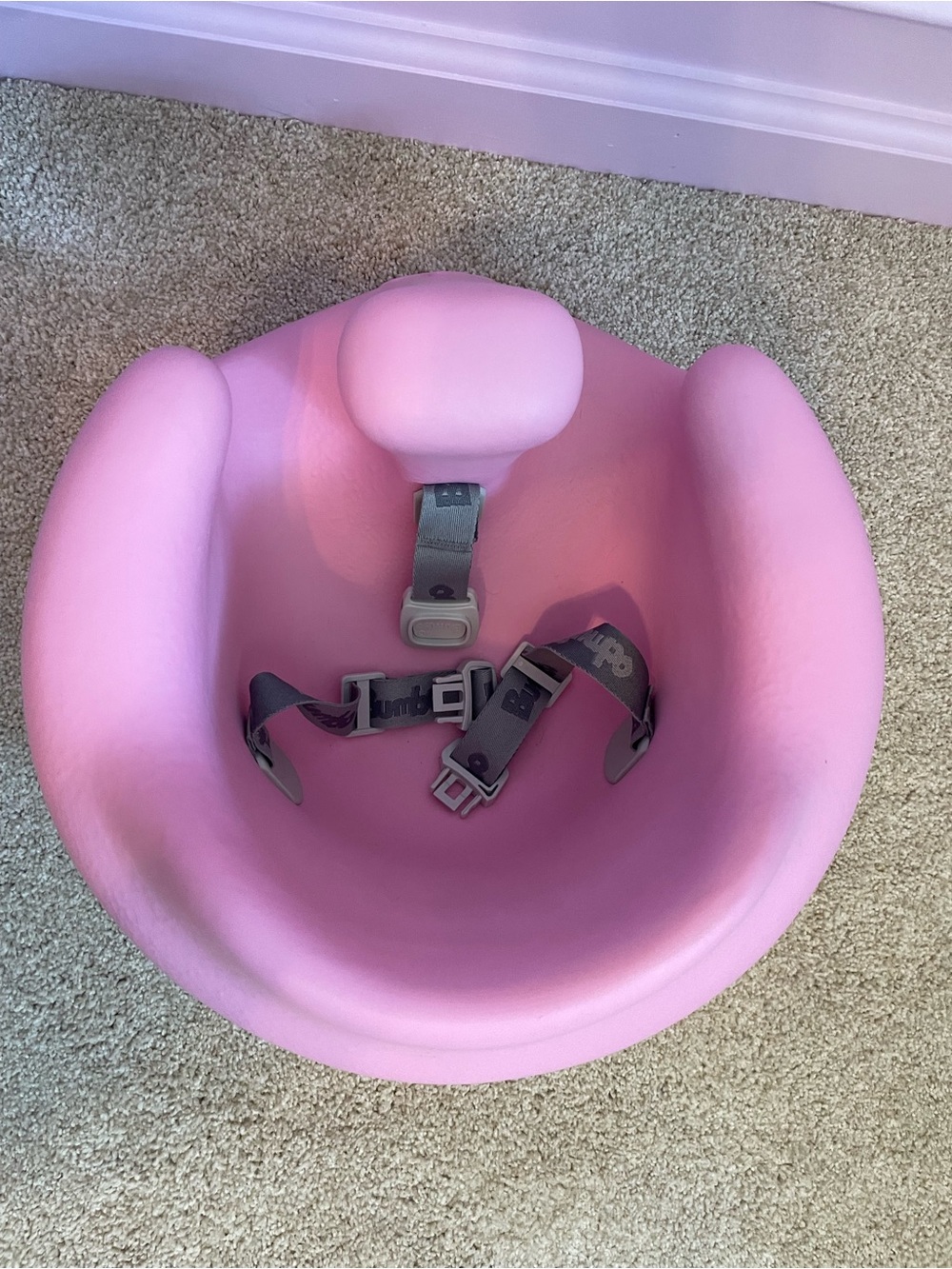 Bumbo Infant Seating Support in Cradle Pink - Picture 3 of 5